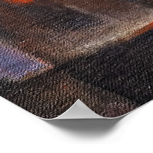 De vossen van Franz Marc Poster (Hoek)