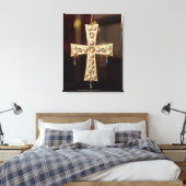 De Votieve kroon van een Visigotische koning Canvas Afdruk (Insitu (Slaapkamer))