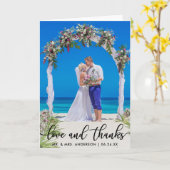 De Vouwen van de Liefde en van het Bedankt van de Kaart (Gele Bloem)