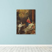 De Vow of Louis XIII King of France en Canvas Afdruk (Insitu (Houten vloer))