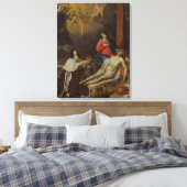 De Vow of Louis XIII King of France en Canvas Afdruk (Insitu (Slaapkamer))
