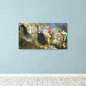 De Vows of Saint Aloysius of Gonzaga Canvas Afdruk (Insitu (Houten vloer))