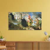 De Vows of Saint Aloysius of Gonzaga Canvas Afdruk (Insitu (Woonkamer))