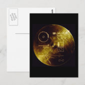 De Voyager Golden Record Briefkaart (Voorkant / Achterkant)