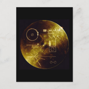 De Voyager Golden Record Briefkaart
