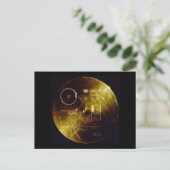 De Voyager Golden Record Briefkaart (Staand voorkant)