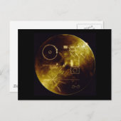 De Voyager Golden Record Briefkaart (Voorkant / Achterkant)