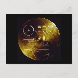 De Voyager Golden Record Briefkaart