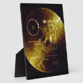 De Voyager Golden Record Fotoplaat (Zijkant)