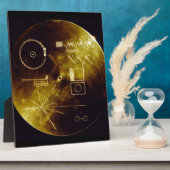De Voyager Golden Record Fotoplaat (Zijkant)