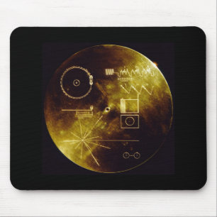 De Voyager Golden Record Muismat