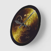 De Voyager Golden Record Ronde Klok (Hoek)