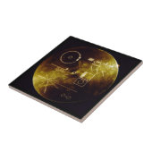 De Voyager Golden Record Tegeltje (Zijkant)
