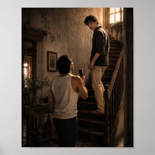 De Vraag | Gay Art Project Poster (Voorkant)