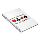 De vraag is of u niet door moet gaan (Bridge) Notitieboek (Rechterzijde)