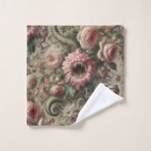 De vraatzuchtige Verdants - Gotisch Victoriaans Bad Handdoek (Wasdoekje)