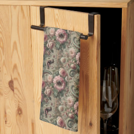 De vraatzuchtige Verdants - Gotisch Victoriaans Theedoek