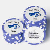 De vrachtwagen poker chips (Opstapeling)