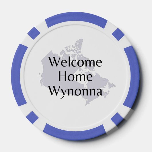 De vrachtwagen poker chips (Achterkant)