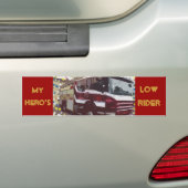 De Vrachtwagen van de brand Bumpersticker (Op auto)