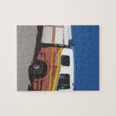 De Vrachtwagen van de brand Legpuzzel (Horizontaal)