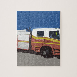 De Vrachtwagen van de brand Legpuzzel