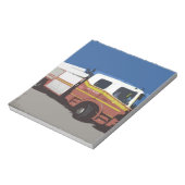 De Vrachtwagen van de brand Notitieblok (Linkerzijde)