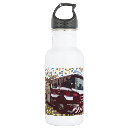 De Vrachtwagen van de brand Waterfles (Voorkant)