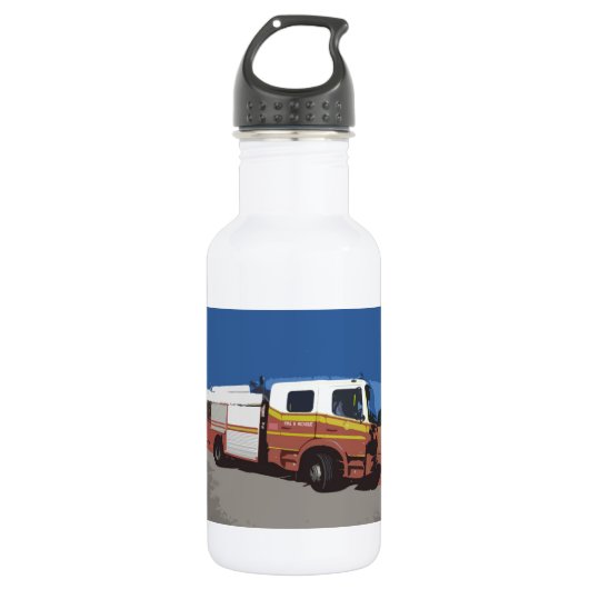 De Vrachtwagen van de brand Waterfles (Voorkant)