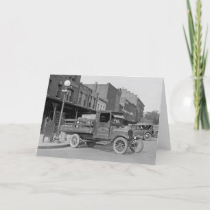 De Vrachtwagen van de Levering van het gevogelte, Kaart