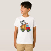 De Vrachtwagen van de stortplaats T-shirt (Voorkant volledig)