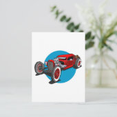 De Vrachtwagen van Ratrod Briefkaart (Staand voorkant)
