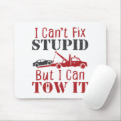 De vrachtwagenchauffeur kan het niet oplossen, maa muismat (Met muis)