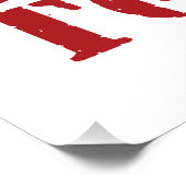 De vrachtwagenchauffeur kan het niet oplossen, maa perfect poster (Hoek)