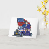 De Vrachtwagenchauffeur van de V.S. Kaart (Gele Bloem)