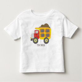 De Vrachtwagennaam van de bouwdump Kinder Shirts
