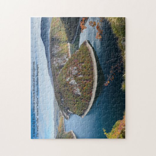 De Vrbas in Bosnië Legpuzzel (Verticaal)