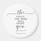 De vrede die je zoekt magneet (Voorkant)