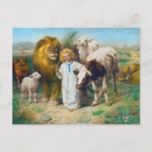 De Vrede door William Strutt Feestdagenkaart (Voorkant)