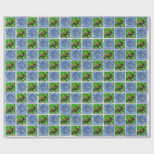 De vrede draagt Verpakkend Document Cadeaupapier (Vlak)