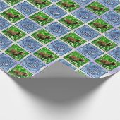 De vrede draagt Verpakkend Document Cadeaupapier (Hoek)