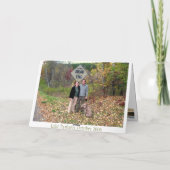 De Vrede en de Vreugde van de haal Feestdagen Kaart (Achterkant)