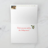 De Vrede en de Vreugde van de haal Feestdagen Kaart (Binnen)