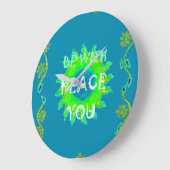 De vrede is altijd met u grote klok (Hoek)