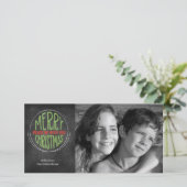 De vrede is met u feestdagenkaart (Staand voorkant)