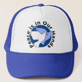 DE VREDE LIGT IN ONZE HANDEN TRUCKER PET (Voorkant)