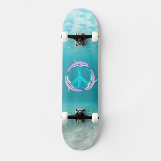 De Vrede van de dolfijn Skateboard (Voorkant)