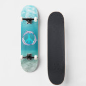 De Vrede van de dolfijn Skateboard (Voorkant)