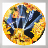 De Vrede van de wereld Poster (Voorkant)