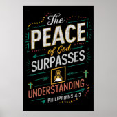 De vrede van God overtreft begrip. Poster (Voorkant)